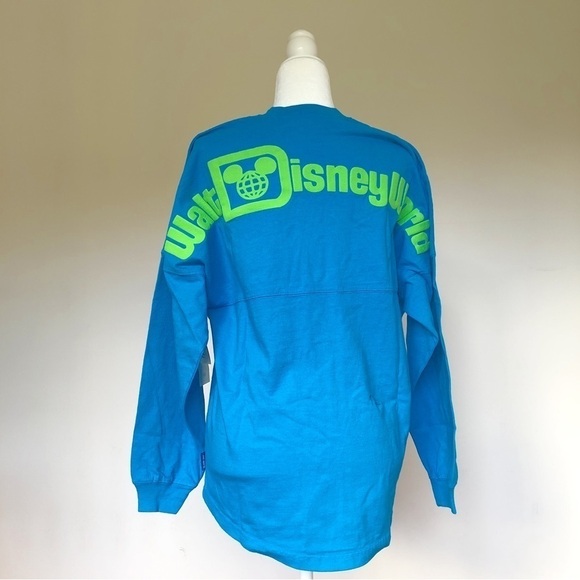 Walt Disney World Park by Spirit Jersey Oversized Blue Sweatshirt - Picture 1 of 11